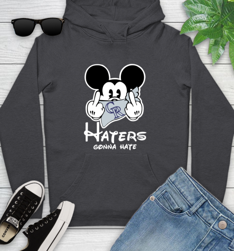MLB Colorado Rockies Gonna Hate Mickey Mouse Disney Baseball T Shirt_000 Youth Hoodie 8