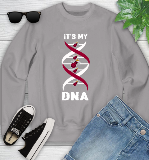 Miami Heat NBA Basketball It's My DNA Sports Youth Sweatshirt 3