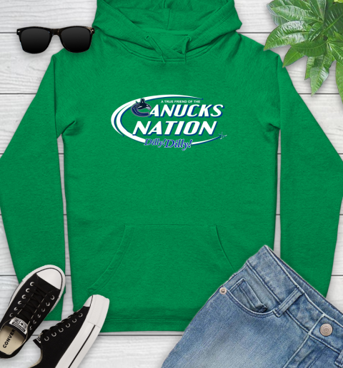 NHL A True Friend Of The Vancouver Canucks Dilly Dilly Hockey Sports Youth Hoodie 9