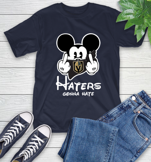NHL Vegas Golden Knights Haters Gonna Hate Mickey Mouse Disney Hockey T Shirt T-Shirt 3