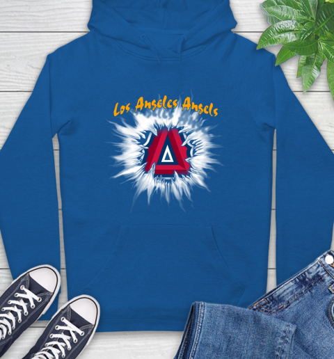 Los Angeles Angels MLB Baseball Adoring Fan Rip Sports Hoodie 9