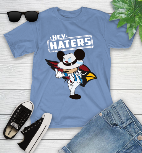 NFL Hey Haters Mickey Football Sports Arizona Cardinals Youth T-Shirt 15