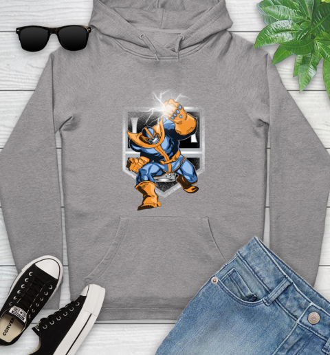 Los Angeles Kings NHL Hockey Thanos Avengers Infinity War Marvel Youth Hoodie 6