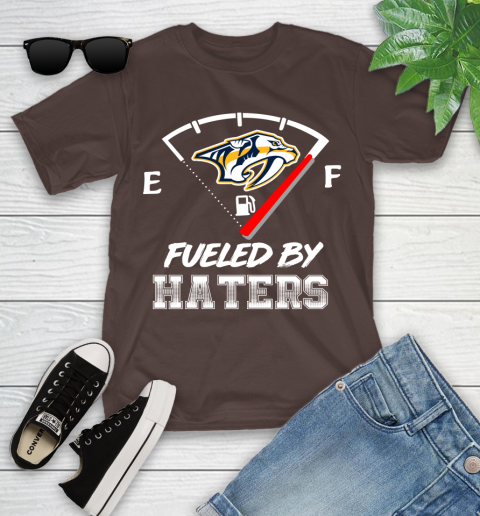 Nashville Predators NHL Hockey Fueled By Haters Sports Youth T-Shirt 7