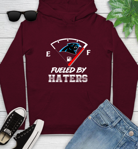 Carolina Panthers NFL Football Fueled By Haters Sports Youth Hoodie 7