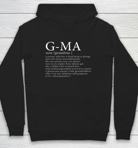 G Ma Definition Grandma Mother's Day Hoodie