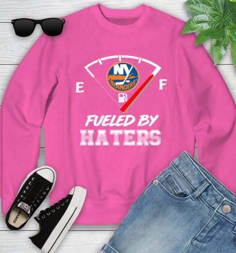 New York Islanders NHL Hockey Fueled By Haters Sports Youth Sweatshirt 6