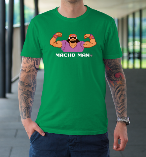 WWE Macho Man 8 Bit T-Shirt 5