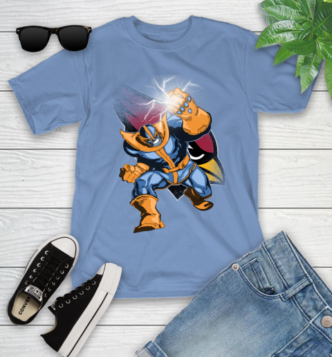 Arizona Cardinals NFL Football Thanos Avengers Infinity War Marvel Youth T-Shirt 15