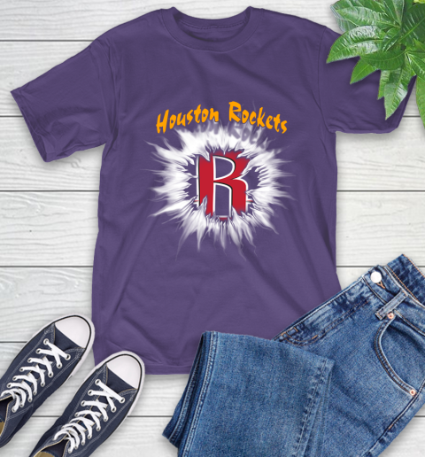 Houston Rockets NBA Basketball Rip Sports T-Shirt 5