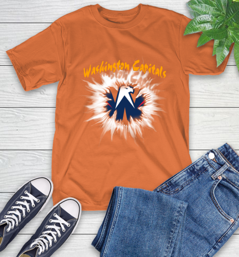 Washington Capitals NHL Hockey Adoring Fan Rip Sports T-Shirt 4