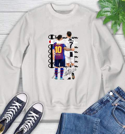 Champion Ronaldo and Messi Signatures Sweatshirt