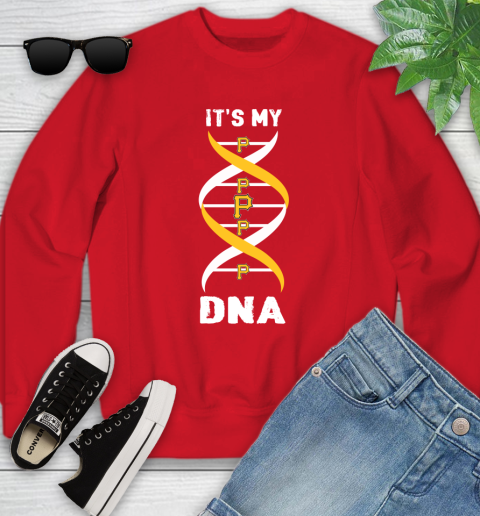Pittsburgh Pirates MLB Baseball It's My DNA Sports Youth Sweatshirt 8