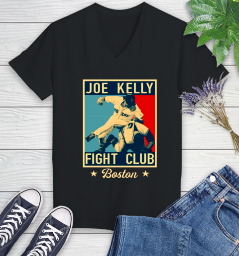 Another Joe Kelly fight club vintage Women's V-Neck T-Shirt