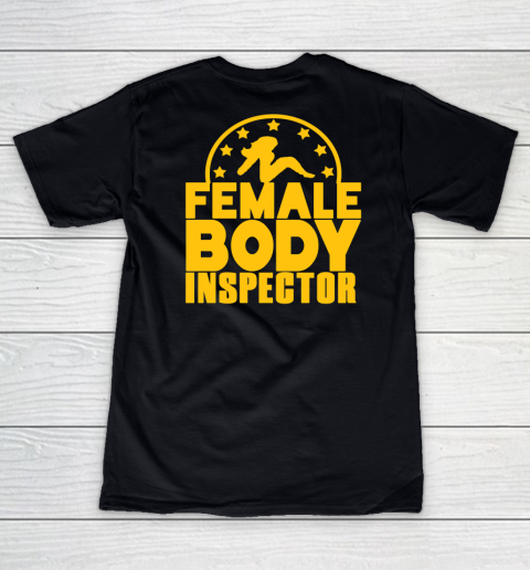 Female Body Inspector Cobra Kai Women's V-Neck T-Shirt 8