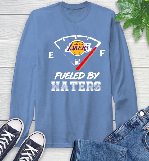 Los Angeles Lakers NBA Basketball Fueled By Haters Sports Long Sleeve T-Shirt 12