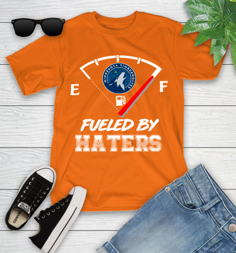Minnesota Timberwolves NBA Basketball Fueled By Haters Sports Youth T-Shirt 9