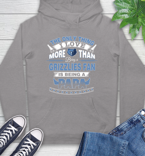 NBA The Only Thing I Love More Than Being A Memphis Grizzlies Fan Is Being A Papa Basketball Hoodie 6
