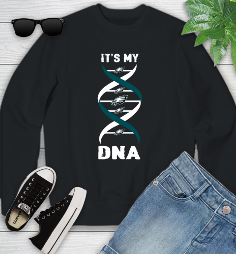 Philadelphia Eagles NFL Football It's My DNA Sports Youth Sweatshirt