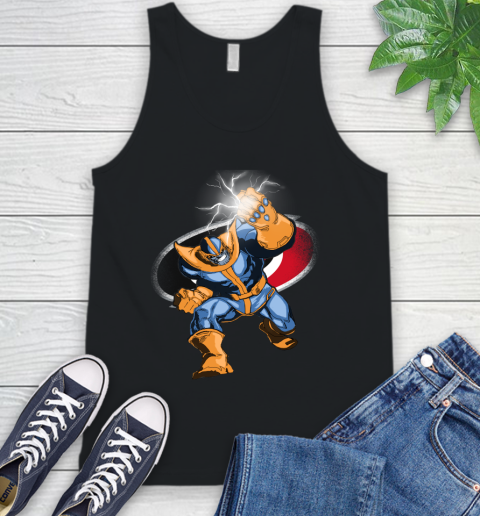 Carolina Hurricanes NHL Hockey Thanos Avengers Infinity War Marvel Tank Top
