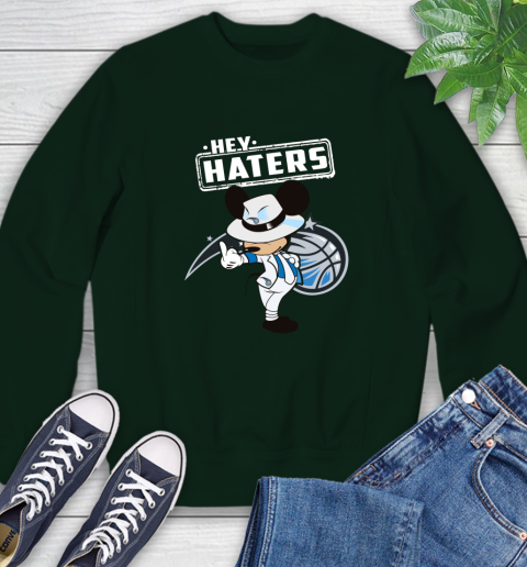 NBA Hey Haters Mickey Basketball Sports Orlando Magic Sweatshirt 12