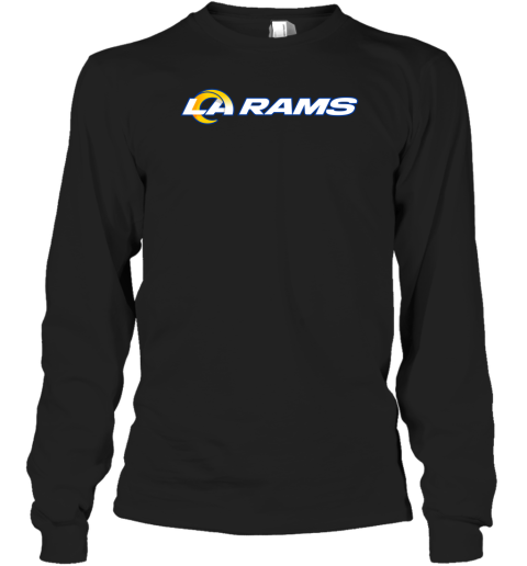 Los Angeles Rams Football Team Logo Long Sleeve T-Shirt
