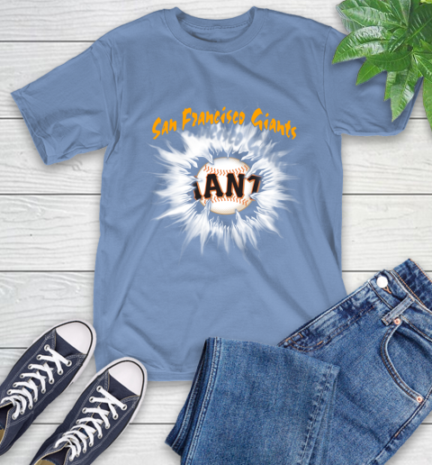 San Francisco Giants MLB Baseball Adoring Fan Rip Sports T-Shirt 12