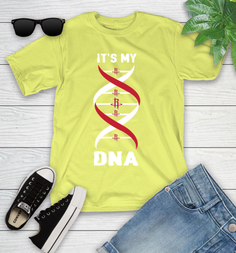 Houston Rockets NBA Basketball It's My DNA Sports Youth T-Shirt 10