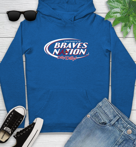 MLB A True Friend Of The Atlanta Braves Dilly Dilly Baseball Sports Youth Hoodie 11