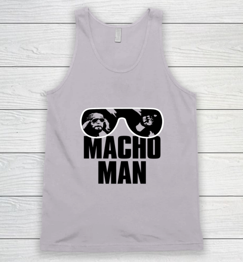 Macho Man Shirt Savage Sunglasses Graphic Tank Top 5