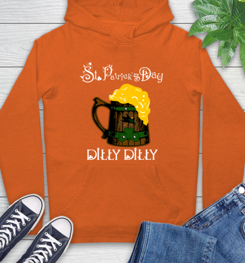 NHL San Jose Sharks St Patrick's Day Dilly Dilly Beer Hockey Sports Hoodie 4