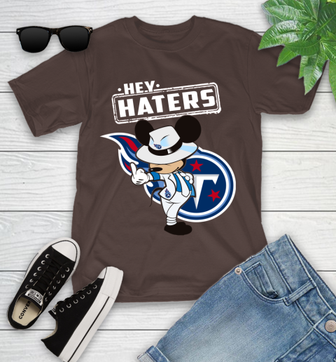 NFL Hey Haters Mickey Football Sports Tennessee Titans Youth T-Shirt 7