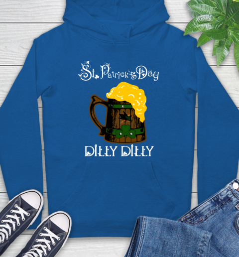 NHL San Jose Sharks St Patrick's Day Dilly Dilly Beer Hockey Sports Hoodie 9