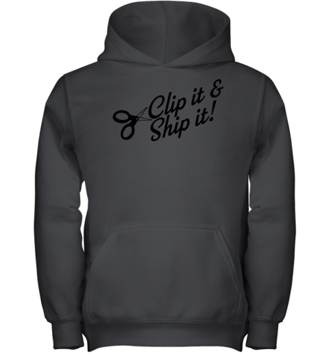 Clip It And Ship It Youth Hoodie