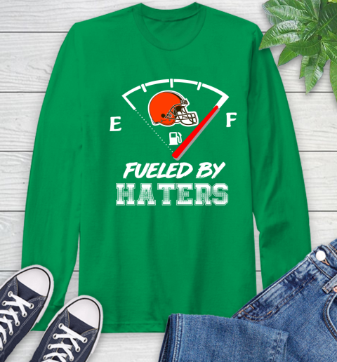 Cleveland Browns NFL Football Fueled By Haters Sports Long Sleeve T-Shirt 8