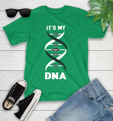New York Jets NFL Football It's My DNA Sports (1) Youth T-Shirt 8