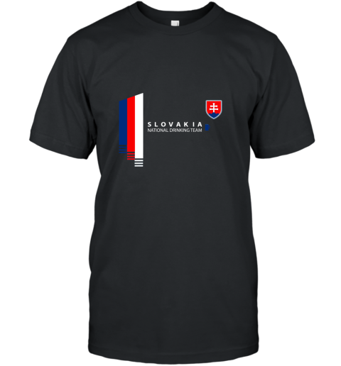 Slovakia National Drinking Team Slovakian Pride T shirt T-Shirt