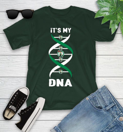 Boston Celtics NBA Basketball It's My DNA Sports Youth T-Shirt 5