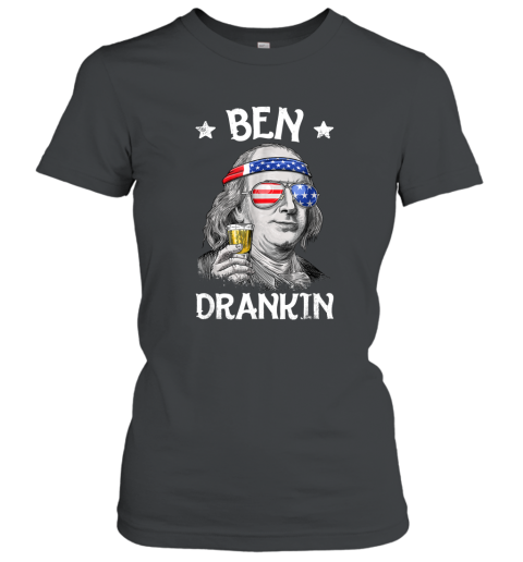4th of July Shirts for Men Ben Drankin Benjamin Franklin Tee Women T-Shirt