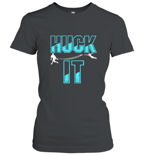 Huck It Hoodie Distressed Gifts For Ultimate Disc Players alottee Women T-Shirt