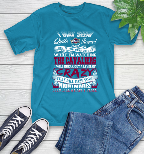 Cleveland Cavaliers NBA Basketball Don't Mess With Me While I'm Watching My Team T-Shirt 9