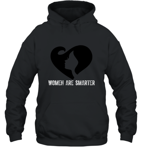Women Are Smarter Feminist T Shirt Hooded