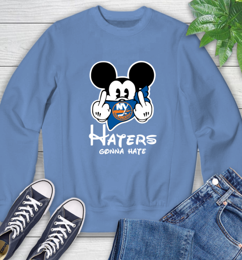 NHL New York Islanders Haters Gonna Hate Mickey Mouse Disney Hockey T Shirt Sweatshirt 11