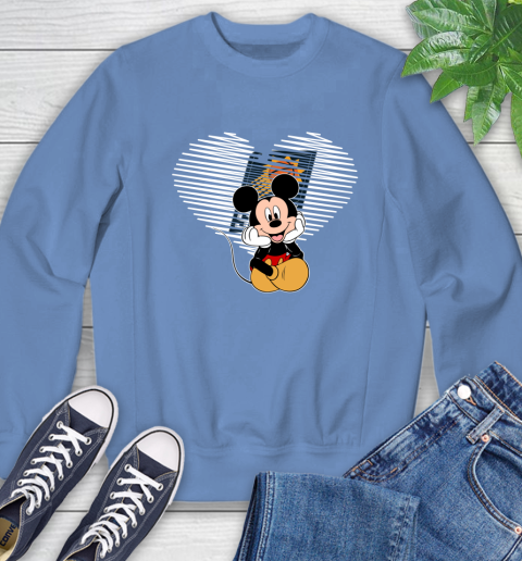 NBA Phoenix Suns The Heart Mickey Mouse Disney Basketball Sweatshirt 11
