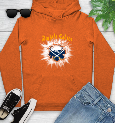 Buffalo Sabres NHL Hockey Adoring Fan Rip Sports Youth Hoodie 4