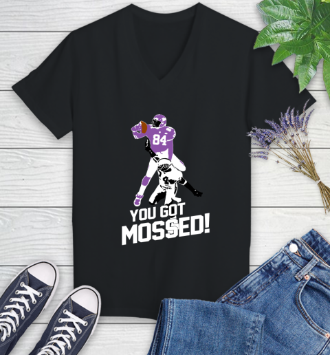 You Got Mossed Women's V-Neck T-Shirt