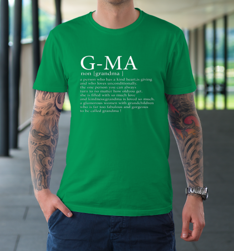 G Ma Definition Grandma Mother's Day T-Shirt 5