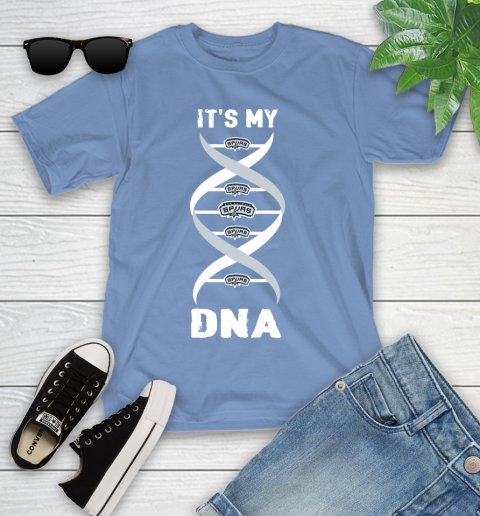 San Antonio Spurs NBA Basketball It's My DNA Sports Youth T-Shirt 15