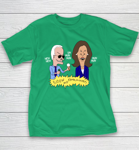 Biden Beavis Shirt Anti Biden and Kamala Harris Youth T-Shirt 4