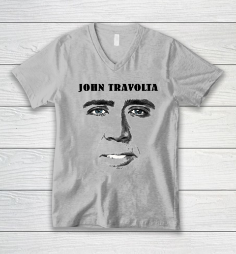 Nicolas Cage John Travolta V-Neck T-Shirt 2